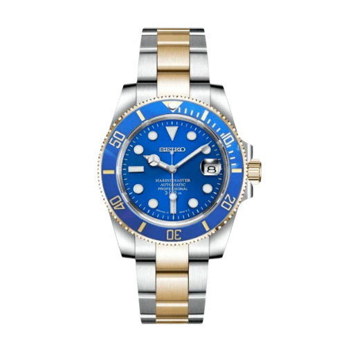 SEIKO Submariner Mod Two Tone Blue
