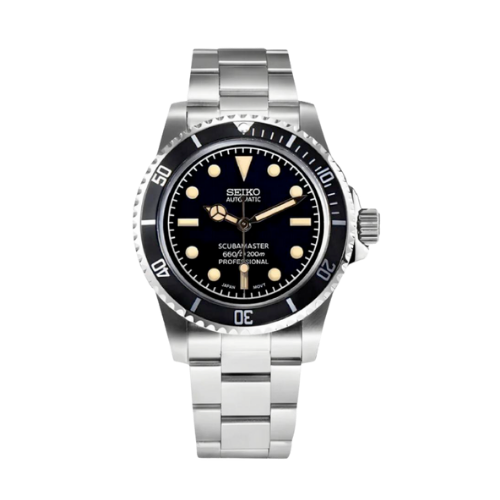 SEIKO Submariner Mod Vintage Black