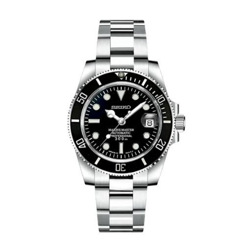 SEIKO Submariner Mod Black