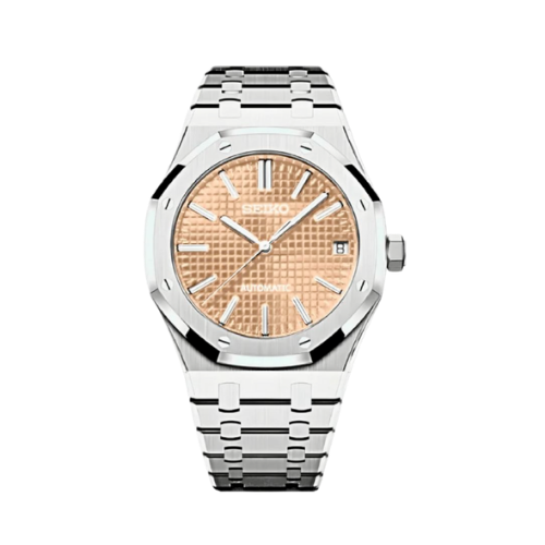 SEIKO Royal Oak Mod Champagne Rose