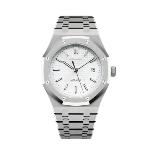 SEIKO Royal Oak Mod Classic White