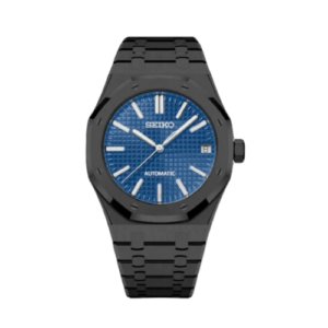 SEIKO Royal Oak Mod Black Blue