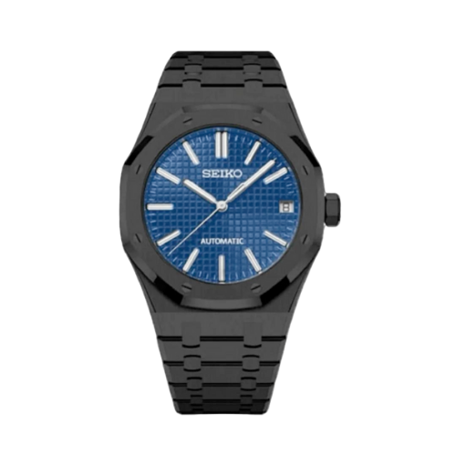 SEIKO Royal Oak Mod Black Blue