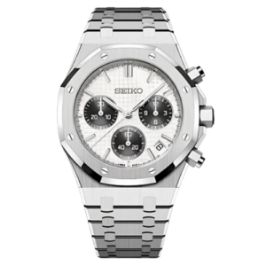 SEIKO Royal Oak Mod Chronograph Panda