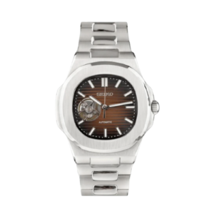 SEIKO Nautilus Mod (Open Heart) Chocolate
