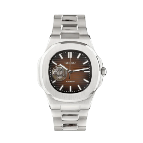 SEIKO Nautilus Mod (Open Heart) Chocolate