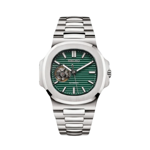 SEIKO Nautilus Mod (Open Heart) Green