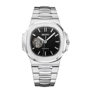 SEIKO Nautilus Mod (Open Heart) Black