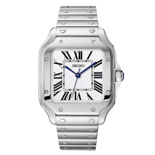 SEIKO Santos Mod Classic White