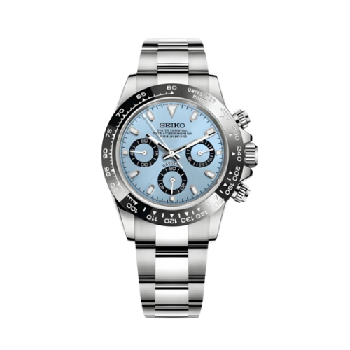 SEIKO Daytona Mod Ice Blue