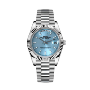 SEIKO Day-Date Mod Ice Blue