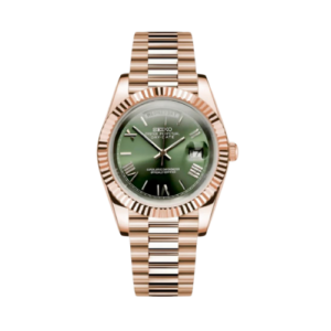 SEIKO Day-Date Mod Mint Green Rose Gold