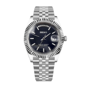 SEIKO Day-Date Mod Black