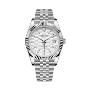 SEIKO Datejust Mod Textured White