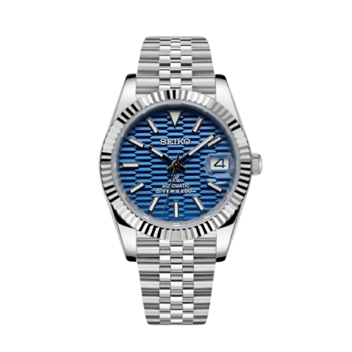 SEIKO Datejust Mod Textured Blue