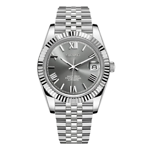 SEIKO Datejust Mod Grey Roman