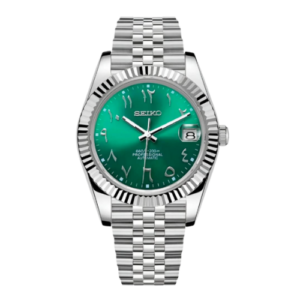 SEIKO Datejust Mod Arabic Green
