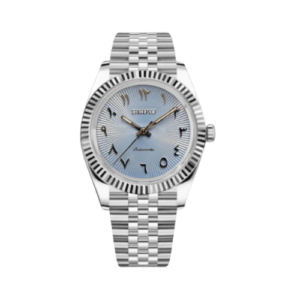 SEIKO Datejust Mod Arabic Light Blue