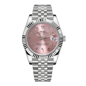 SEIKO Datejust Mod Arabic Pink