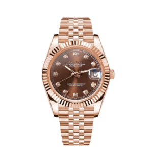 SEIKO Datejust Mod Rose Gold Crystal Champagne
