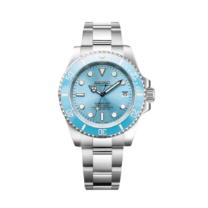 SEIKO Submariner Mod Baby Blue