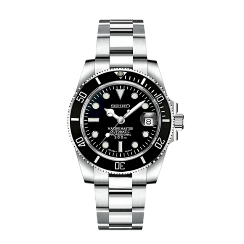SEIKO Submariner Mod Black